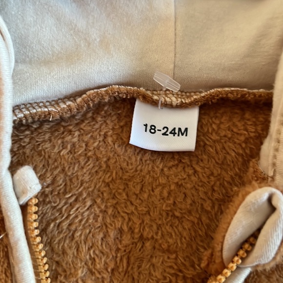 Size 18-24 Months Zip Hoodie - Picture 3 of 6